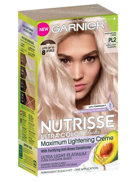 Infused with avocado, olive and shea oils; plus an ampoule of grapeseed oil for silkier, shinier hair. . Hair dye nutrisse colours